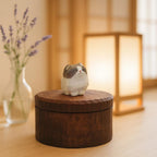 Handmade Wooden Cat Memorial Ashes Urn: British Shorthair Keepsake by Photo, Pet Memorial Gift, Pet Personalised Keepsake, Jewellery Box