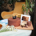 Handmade Cat Urn Memorial Set for Home Decor, Wooden Cat Ashes Urn with Whisker Keepsake, Eco Friendly Pet Remembrance Box, Per Loss Gift