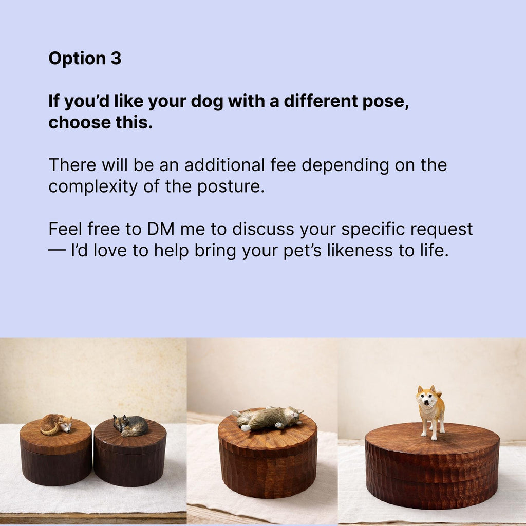 Handmade Wooden Dog Ashes Urn: Custom Labrador Figurine by photo, Pet Memorial Gift, Pet Personalised Keepsake, Jewellry Box