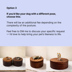 Handmade Wooden Dog Ashes Urn: Custom Labrador Figurine by photo, Pet Memorial Gift, Pet Personalised Keepsake, Jewellry Box