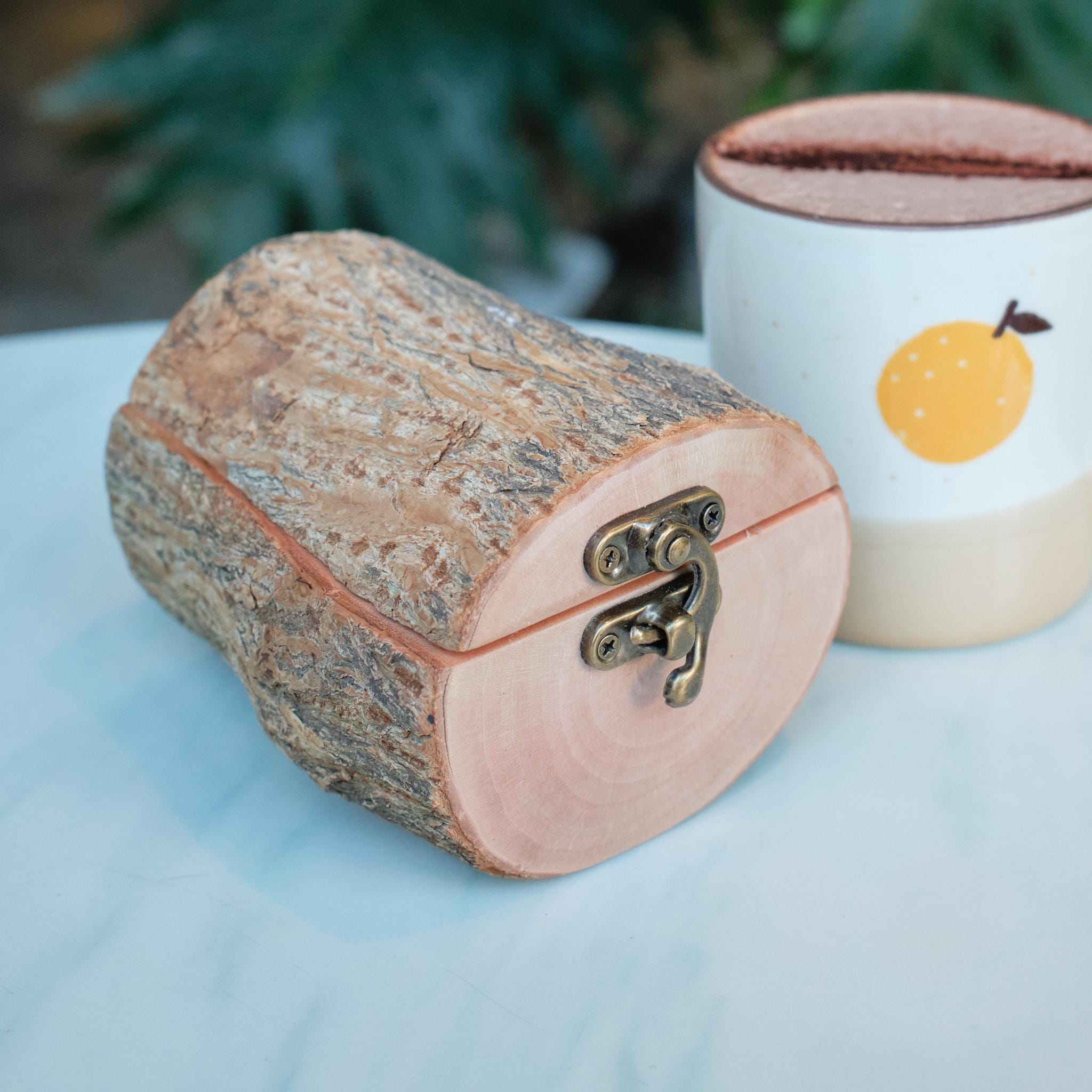 Natural Bark Wood Keepsake Box, Small Pet Urn, Eco Friendly Mini Memorial Box, Wooden Ashes Holder, Jewellery Box, Rustic Woodland Decor