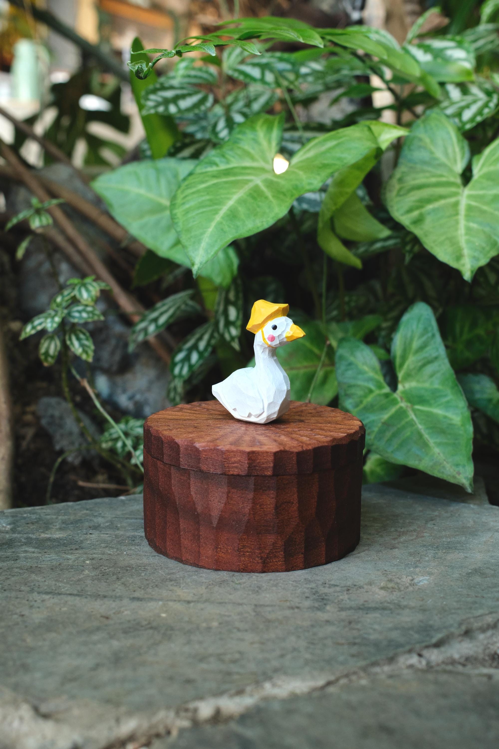 Handmade Wooden Duck Memorial Urn: Custom Pet Figurine Keepsake by photo, pet memorial gift, pet personalised keepsake box