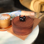 Handmade Wooden Small Cat Whiskers box | Keepsake Holder｜Engraved Name | Memorial urn for Ashes Fur Teeth | Pet Loss Gift｜Pet Remembrance