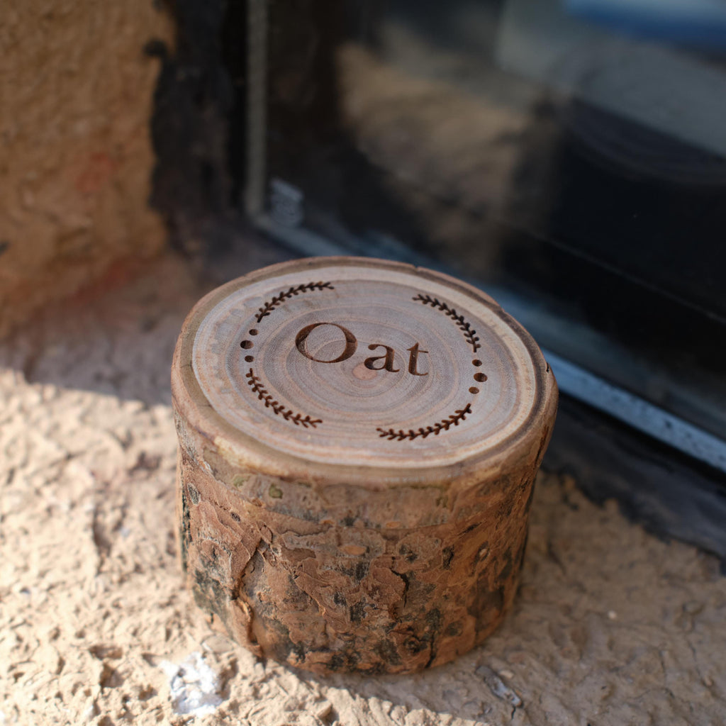 Natural Wooden Pet Memorial Keepsake Box | Tree Slice Urn for Ashes | Custom Engraved Hair Tooth Wood Trunk | Eco-Friendly Keepsake Gift