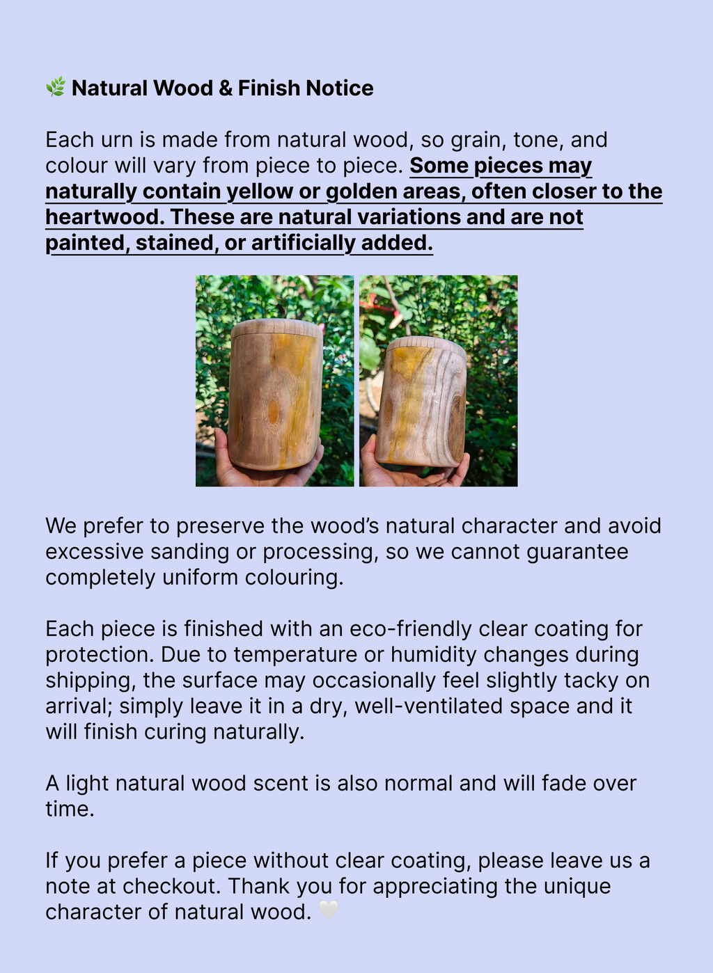 Handcrafted Natural Wooden Pet Urn for Medium and Large Dogs, Eco-Friendly Rustic Ashes Jar with Tree Rings, Organic Memorial Keepsake Gift