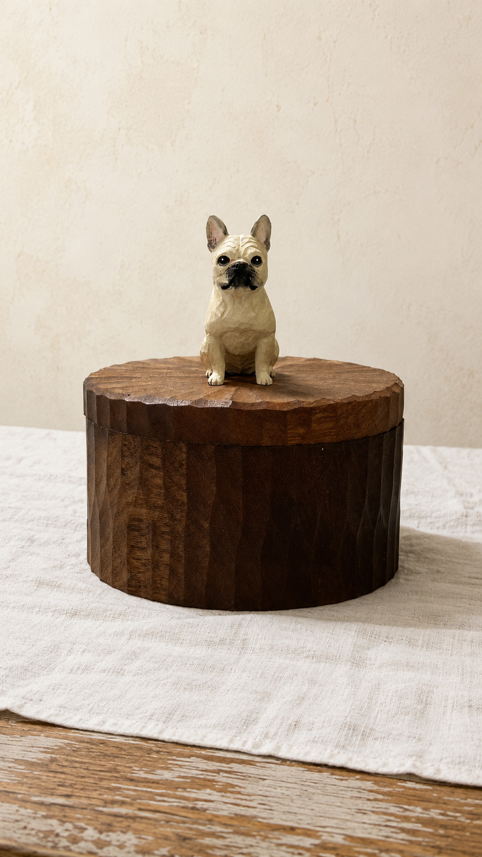 Handmade Wooden Dog Ashes Urn: Custom Schnauzer Figurine by photo, Pet Memorial Gift, Pet Personalised Keepsake, Natural Jewellery Box