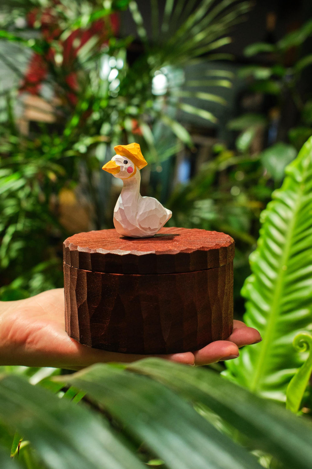 Handmade Wooden Duck Memorial Urn: Custom Pet Figurine Keepsake by photo, pet memorial gift, pet personalised keepsake box