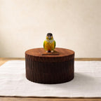 Handmade Wooden Bird, Parrot and Canary Memorial Urn: Custom Pet Figurine Keepsake from photo, pet memorial gift, pet personalised box