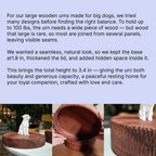Custom Wooden Dog Ashes Urn: Handmade Border Collie Figurine from photo, Pet Memorial Gift, Dog Personalised Keepsake