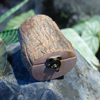 Natural Bark Wood Keepsake Box, Small Pet Urn, Eco Friendly Mini Memorial Box, Wooden Ashes Holder, Jewellery Box, Rustic Woodland Decor