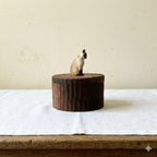 Realistic Orange Tabby Figurine Carved from photo, Handmade Wooden Cat Memorial Urn: Eco-Friendly Memorial Gift, Bespoke Cat Keepsake