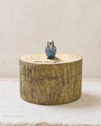 Custom Parrot Wood Carving From Photo, Rustic Tree Trunk Pet Memorial Urn Box, Personalised Engraved Wooden Keepsake, Bird Loss Gift