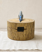 Custom Parrot Wood Carving From Photo, Rustic Tree Trunk Pet Memorial Urn Box, Personalised Engraved Wooden Keepsake, Bird Loss Gift