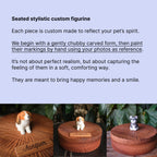 Custom Large Dog Urn, Realistic Hand Carved Wooden Dog Figurine from Photo, Personalised Pet Memorial Box, Eco Friendly Keepsake