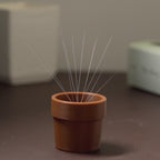 3D Printed Mini Whisker Flower Pot | Pet Memorial Keepsake for Cat Rabbit Whiskers | Unique Remembrance Gift | Decorative Whiskers Holder